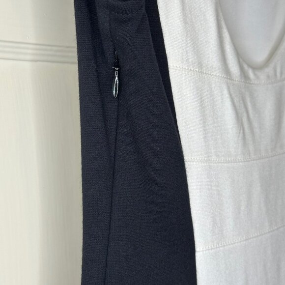 Express Black and White Color Block Body Con Mini Dress - Size 4 - Picture 7 of 10